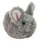lil' bitty bunny, grey
