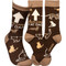 awesome cat dad mens socks