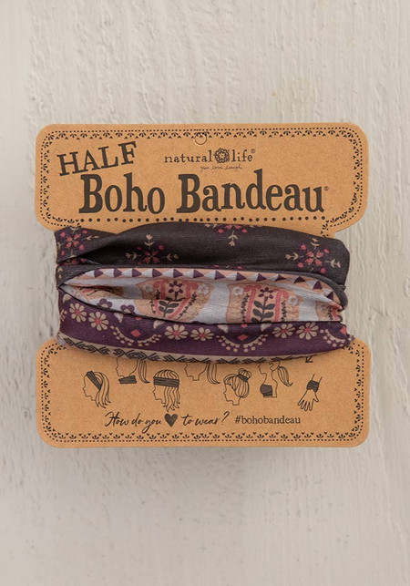 mocha tulip half boho bandeau