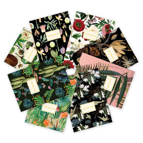 floral notebook collection (assorted)