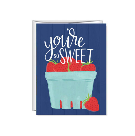 you're so sweet friendship greeting card
