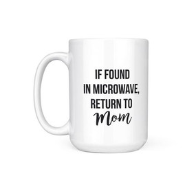 found in microwave mug