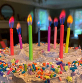 colorflame  birthday candles