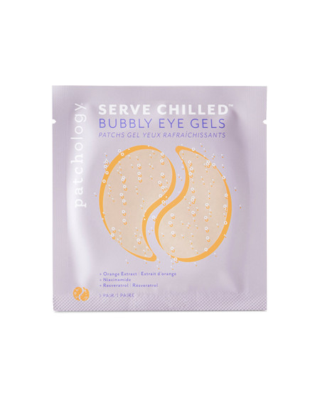 serve chilled bubbly eye gels
