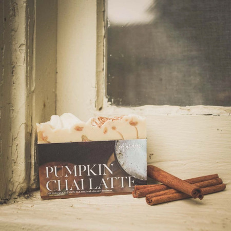pumpkin chai latte soap