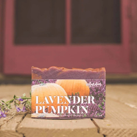 lavender pumpkin bar soap