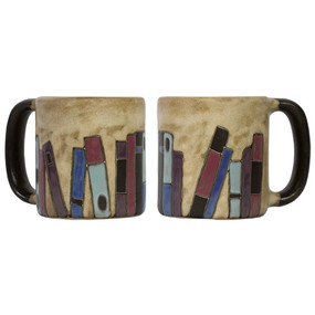 bookstore stoneware mug