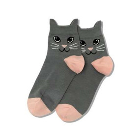 women cat ears anklet socks