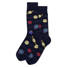 men solar system crew socks