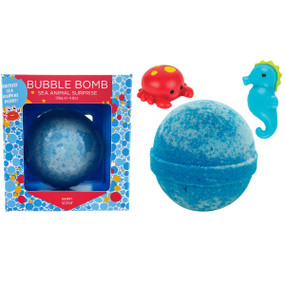 sea animal surprise bubble bath bomb
