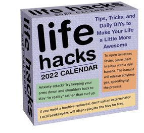 life hacks  2022 day to day calendar