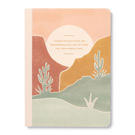 I chose the wild places notebook