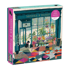 wonder and bloom 500  piece jigsaw puzzle