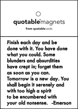 finish each day magnet