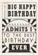 best ticket birthday card