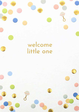 dots new baby card