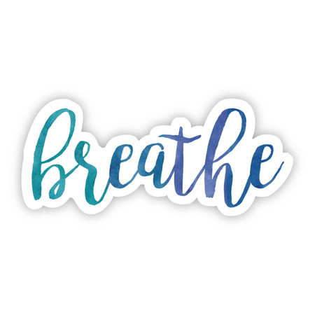 breathe sticker