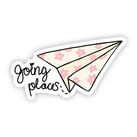 going places sticker