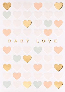 baby love baby card