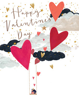 love swing valentine's day card