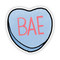 BAE heart sticker
