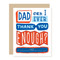 dad can I ever thank you father's day card
