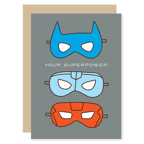 mask father's day card