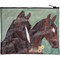 horses zipper pouch
