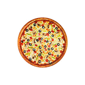 fly pies pizza disk, veggie