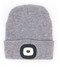 night scope brightside rechargeable LED beanie, grey
