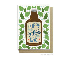 hoppy father's day father's day card