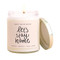 sweet water soy candle 9 oz., let's stay home