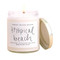 sweet water soy candle 9 oz., tropical beach