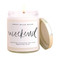 sweet water soy candle 9 oz., weekend