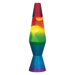 rainbow lava lamp