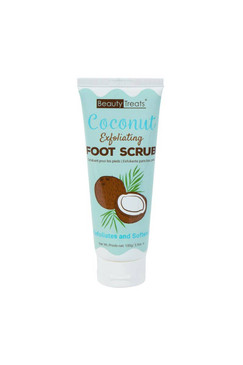 beauty treats coconut foot scrub