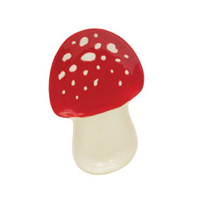 ceramic mushroom shaped plate