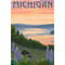 michigan lake and bear family 1000 piece puzzle