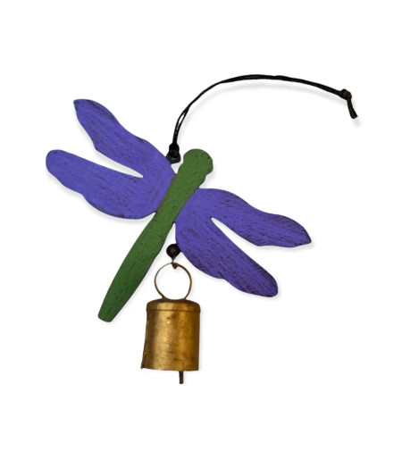 dragonfly bell wind chime