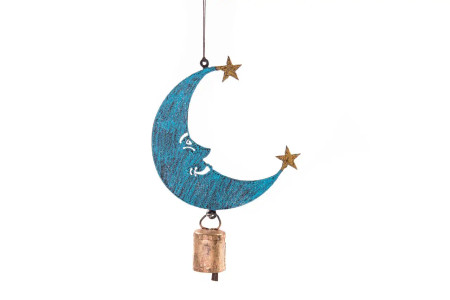 moon bell wind chime