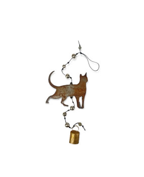 cat mobile wind chime 