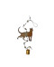 cat mobile wind chime 