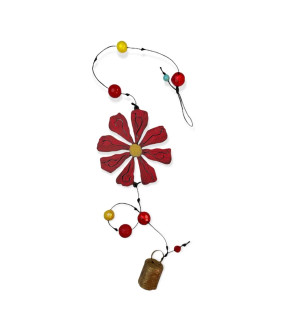 flower mobile wind chime (assorted)