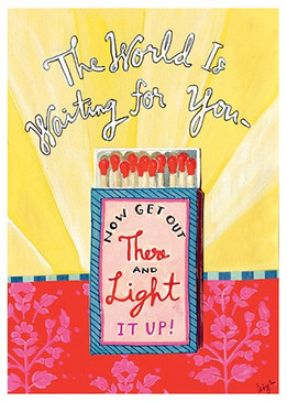 light it up encouragement card