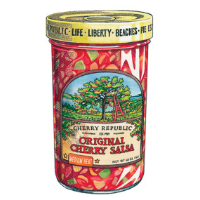 cherry republic original cherry salsa