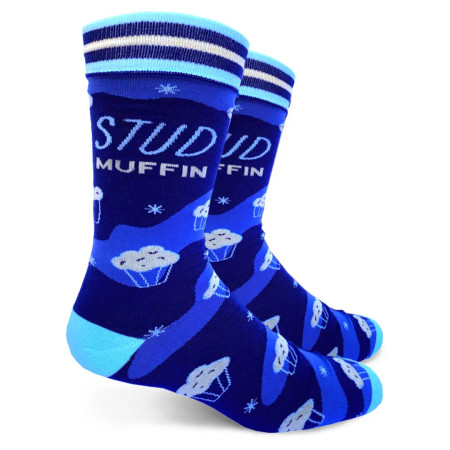 stud muffin men's crew socks