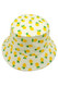 pineapple reversible bucket hat 