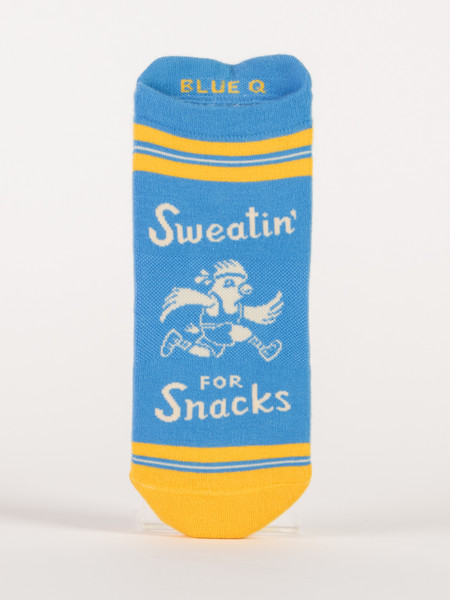 sweatin' for snacks womens sneaker socks