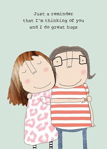 great hugs friendship card