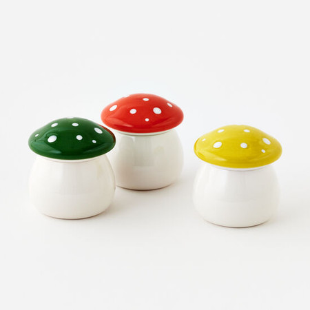 mushroom jar with silicone seal 
